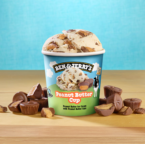 Photo du produit Ben & Jerry's peanut butter 100ml 🥜, non contractuelle