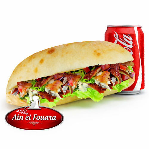 Photo du produit Menu Sandwich Kebab, non contractuelle