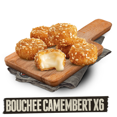 Photo du produit X6 BOUCHÉES CAMEMBERT 🧀, non contractuelle