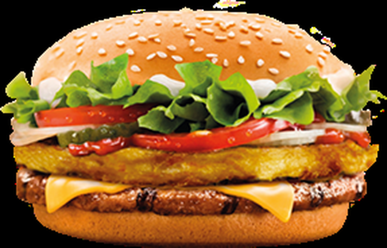 Photo du produit Beef Chicken Burger 🥩🐔🍔, non contractuelle