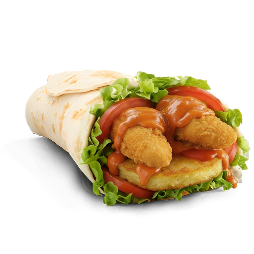 Photo du produit Wrap À la Crousti , non contractuelle