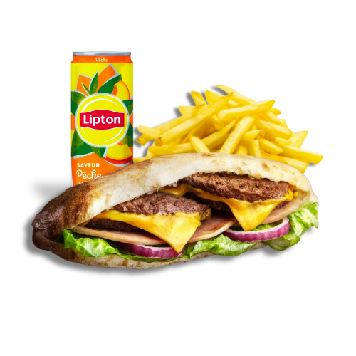 Photo du produit Menu Triple X Sandwich, non contractuelle