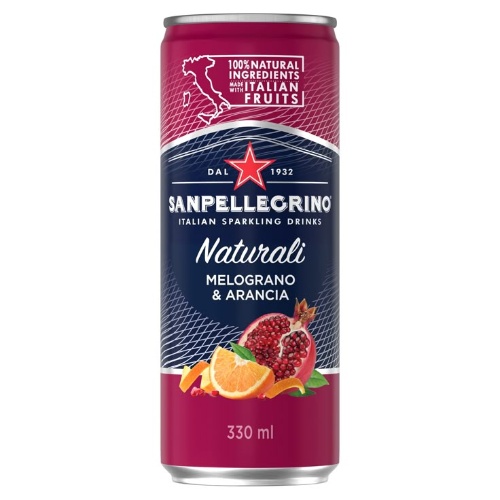 Photo du produit San Pellegrino Grenade Orange 33 cl, non contractuelle