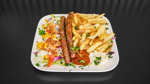 Photo du produit Assiette Merguez x2, non contractuelle
