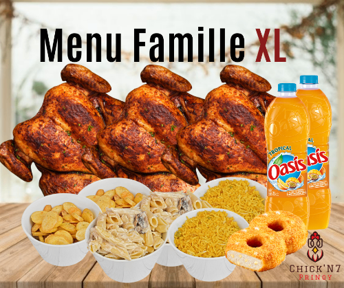 Photo du produit Menu Famille XL, non contractuelle