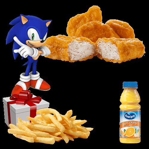 Photo du produit Menu Kid Nuggets, non contractuelle