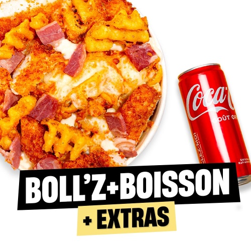 Photo du produit Menu Boll'z + Boisson + Extra , non contractuelle