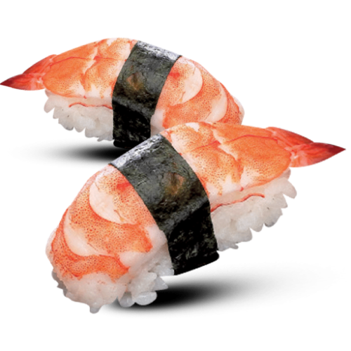 Photo du produit Sushi Crevettes x2, non contractuelle