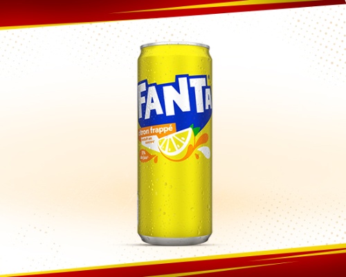 Photo du produit Fanta citron 33 cl, non contractuelle
