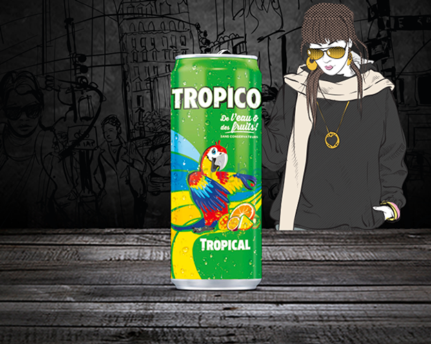 Photo du produit Tropico Tropical 33cl, non contractuelle
