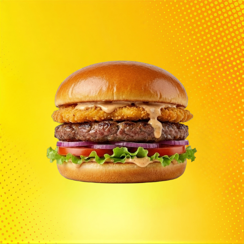 Photo du produit Chicken beef burger, non contractuelle