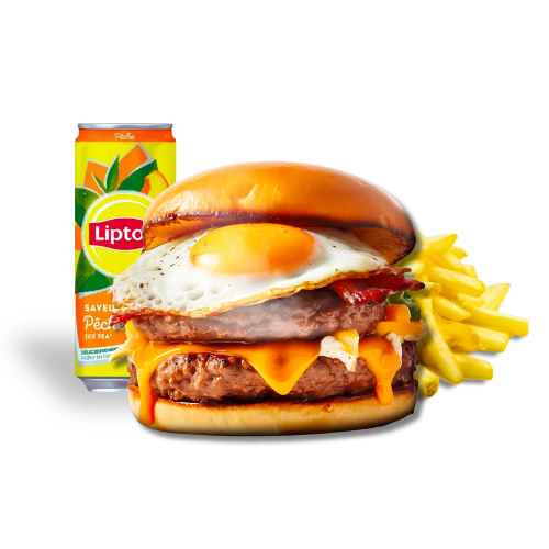 Photo du produit Menu le Maybach Burger #GOAT, non contractuelle