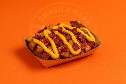 Photo du produit Frites Maison Cheddar Bacon 🥓🧀🍟, non contractuelle