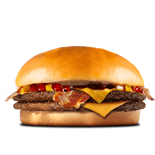 Photo du produit Double Cheese Bacon Burger, non contractuelle