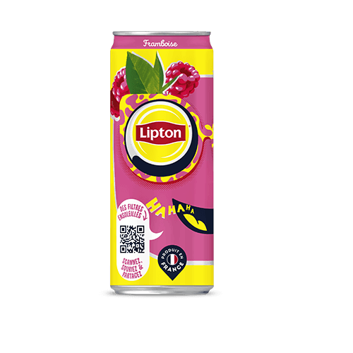 Photo du produit Ice Tea Framboise 33cl, non contractuelle