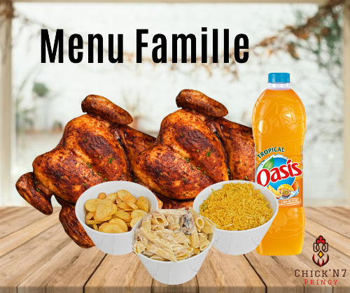 Photo du produit Menu Famille, non contractuelle