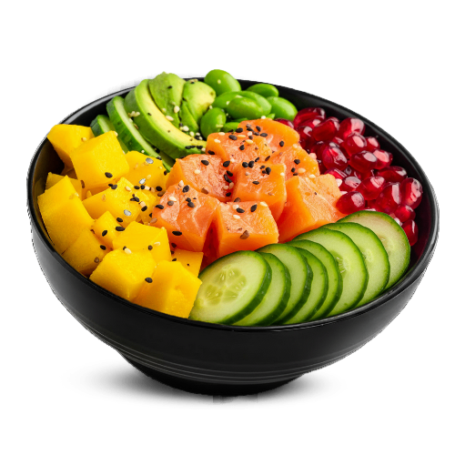 Photo du produit Poké Saumon, non contractuelle