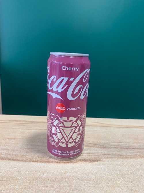 Photo du produit Coca-Cola Cherry 33 cl, non contractuelle