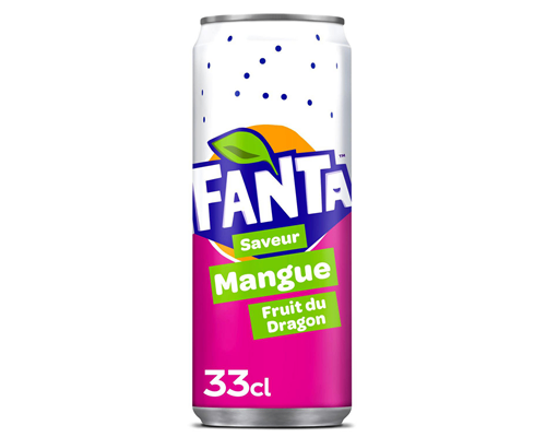 Photo du produit Fanta fruit du dragon, non contractuelle
