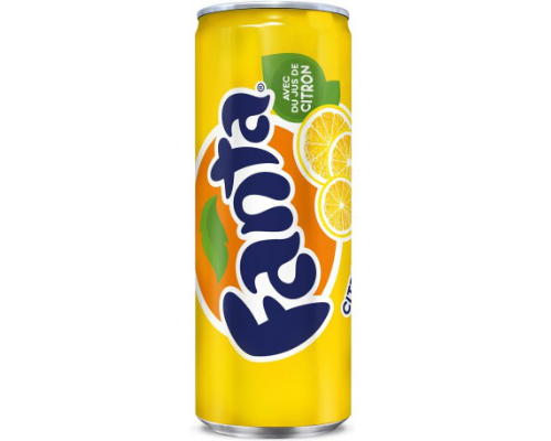 Photo du produit Fanta Citron, non contractuelle