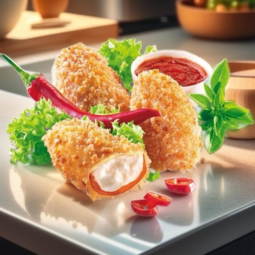 Photo du produit x5 Jalapenos rouges cheddar, non contractuelle