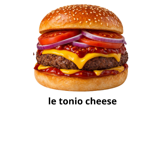 Photo du produit Tonio Cheese Burger, non contractuelle