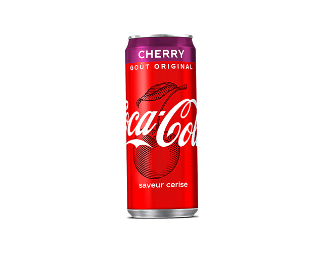Photo du produit Coca-Cola cherry, non contractuelle