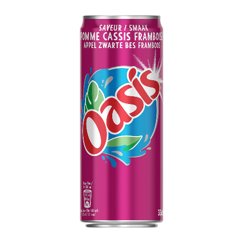 Photo du produit Oasis Pomme Cassis 33 cl, non contractuelle