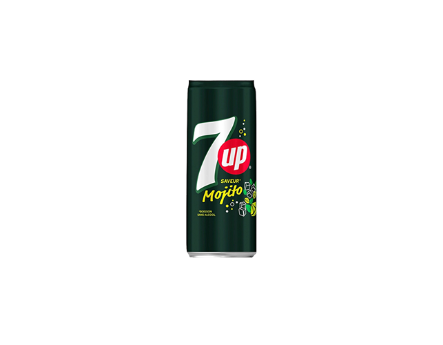 Photo du produit 7Up Mojito 33cl, non contractuelle