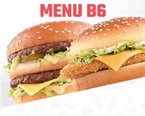 Photo du produit MENU B6, non contractuelle
