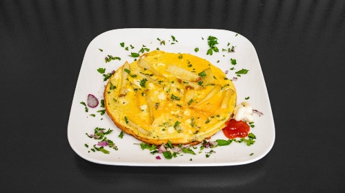Photo du produit Omelette frites, non contractuelle