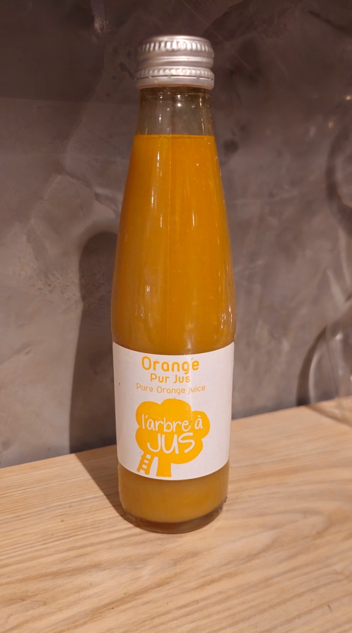 Photo du produit jus d'orange, non contractuelle