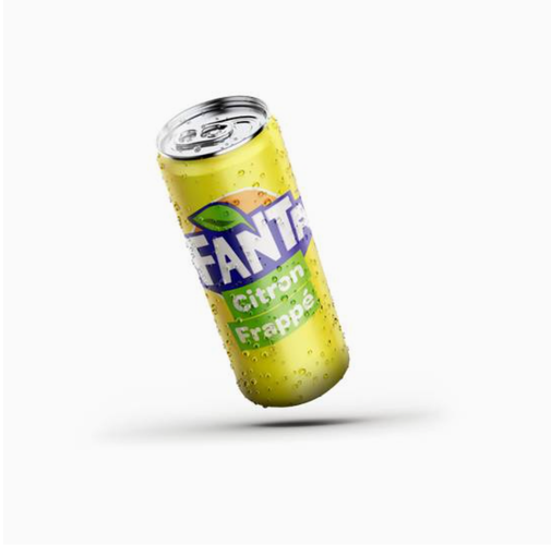 Photo du produit Fanta Citron 33cl, non contractuelle