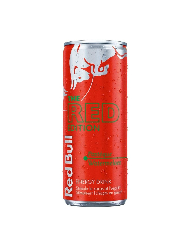 Photo du produit Red Bull Pastèque 25cl, non contractuelle