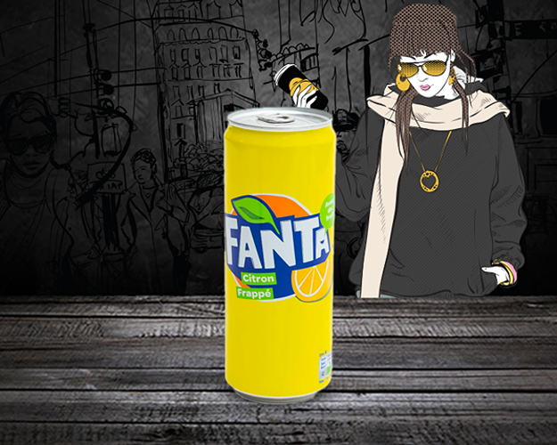 Photo du produit Fanta Citron 33cl, non contractuelle