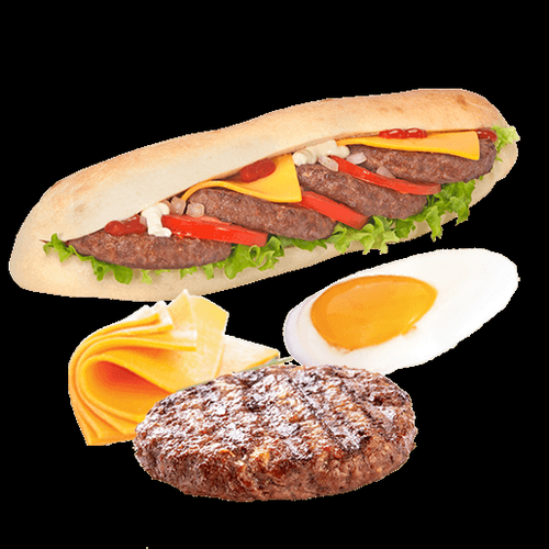 Photo du produit Menu sandwich américain, non contractuelle