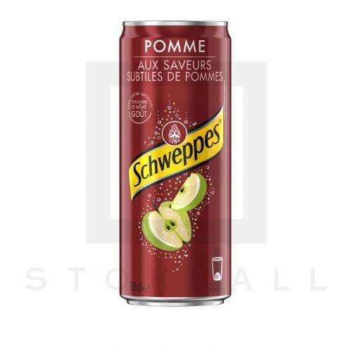 Photo du produit Schweppes Pomme 33 cl, non contractuelle
