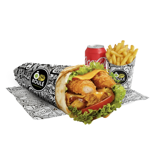 Photo du produit Roulé Poulet pané 🍗, non contractuelle