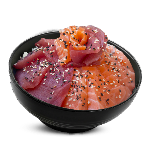 Photo du produit Chirashi Saumon Thon, non contractuelle