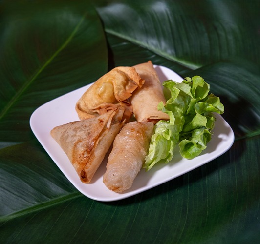 Photo du produit Assortiments d'entrées 🫔🥟, non contractuelle