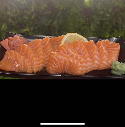 Photo du produit Sashimi Saumon X10, non contractuelle