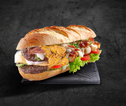 Photo du produit Menu Sandwich Papito, non contractuelle
