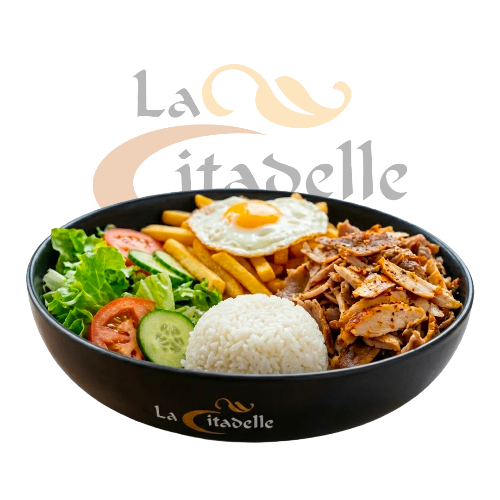 Photo du produit Assiette 1 viande, non contractuelle