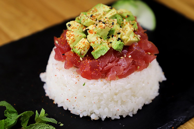 Photo du produit Tartare Thon Cru Spicy, non contractuelle
