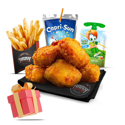 Photo du produit MENU ENFANT NUGGETS 👶🏻🐔, non contractuelle