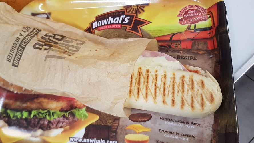 Photo du produit Panini Nutella, non contractuelle