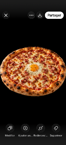 Photo du produit PIZZA PAYSANNE, non contractuelle