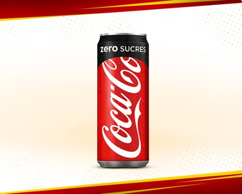 Photo du produit Coca zéro 33 cl, non contractuelle