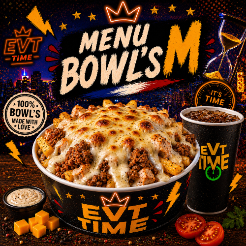 Photo du produit Menu Bowl’s M 🥤, non contractuelle