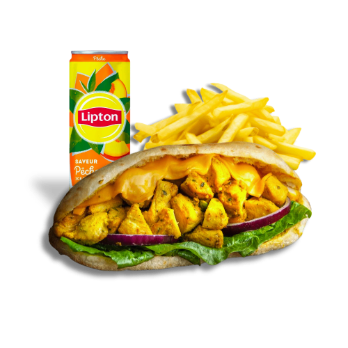 Photo du produit Menu Curry Sandwich #Nouveau 👨‍🍳, non contractuelle